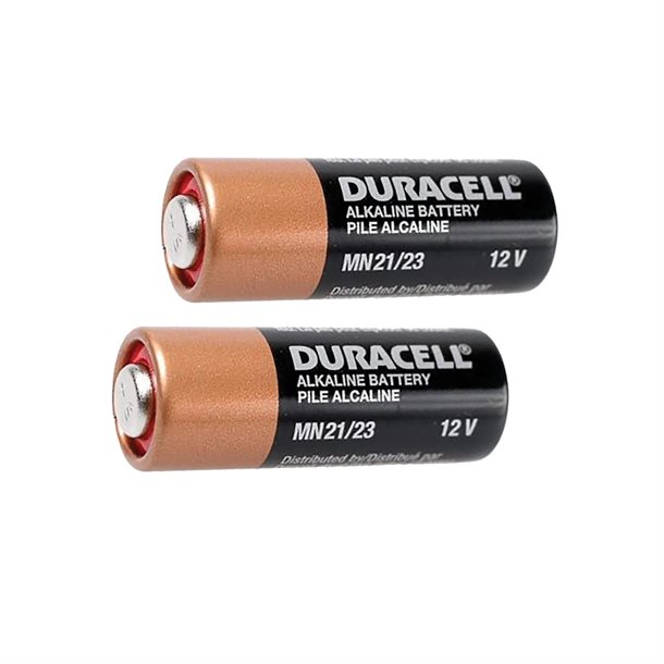 Duracell 2 stk. MN21 / 23A batterier 12V MN21