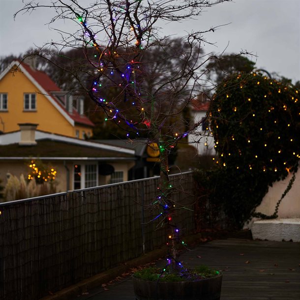 Sirius Tech-Line multicolor suppleringssæt på 4,5 meter med 45 kulørte LED lys SIR45745