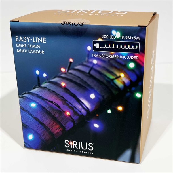 Sirius Easy-Line 200 LED 19,9 m Multicolor SIR46416