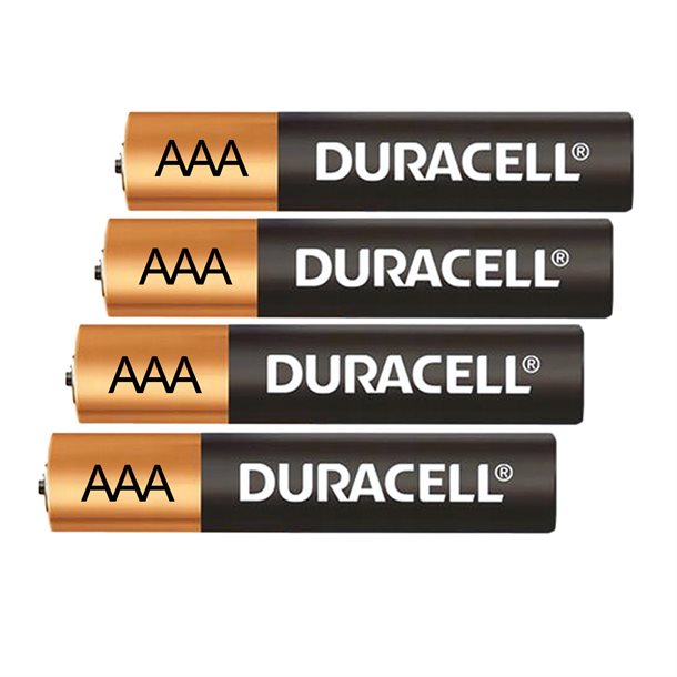 Duracell 4 stk. LR3 AAA alkaline batteri AAA MN2400