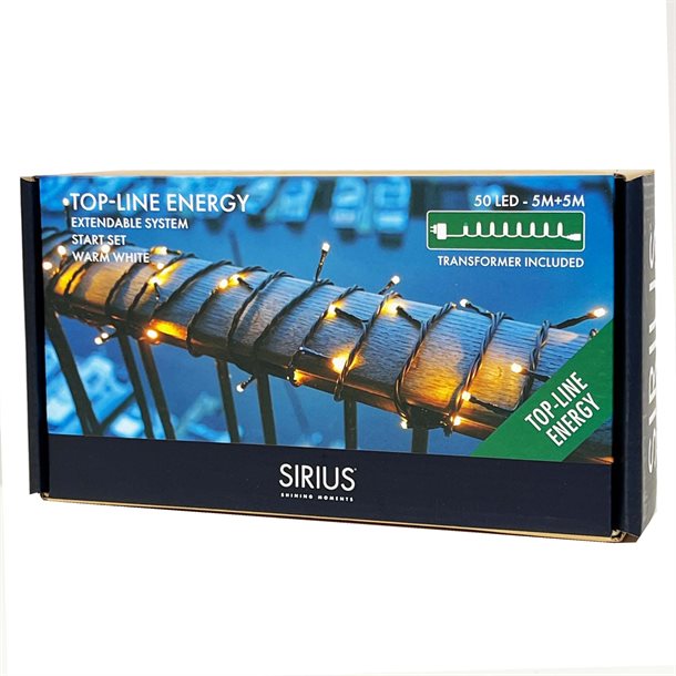 Top-Line Energy Startsæt, 50 LED 5 meter