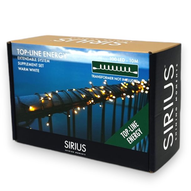 Top-Line Energy Supplement sæt, 100 LED 10 meter 50801