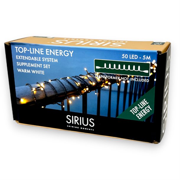 Top-Line Energy Supplement sæt, 50 LED 5 meter 50805