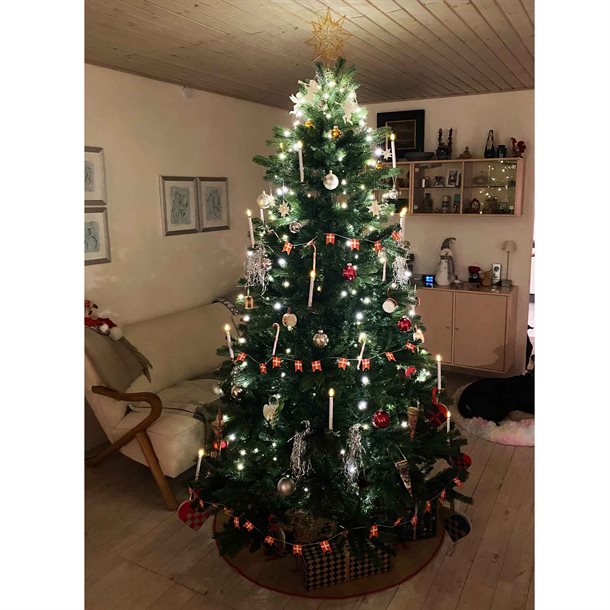 Sirius Sille juletræs led lys Tree 4 stk. H 11 x Ø 1,2 cm 36221