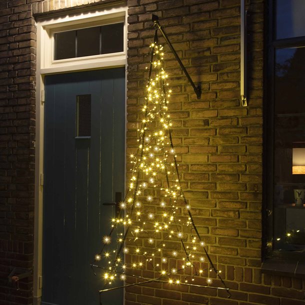 airybell væghængt LED juletræ 150 CM og med -240 LED\'er i varm hvid FANL-H150-240-02-EU