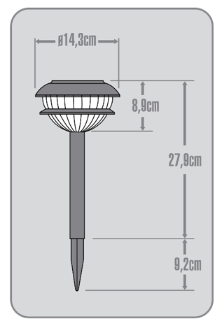DURACELL havelampe i plastik med 5 lumen - 4 stk. GL003RP4DU