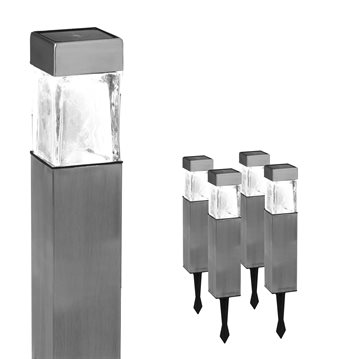 DURACELL havelampe i rustfrit stål med 5 lumen - 4 stk. GL004NT4DU