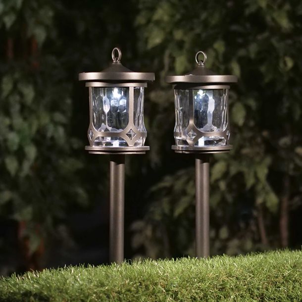 DURACELL havelampe eller lanterne i rustfrit stål med 7,5 lumen - 2 stk. GL030PGP2DU