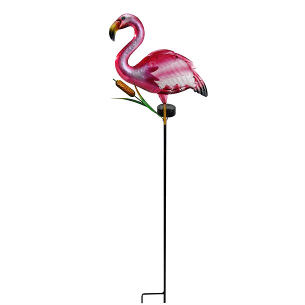 eZsolar dekorativ solcellelampe - "Flamingo" GL1044EZ Flamingo