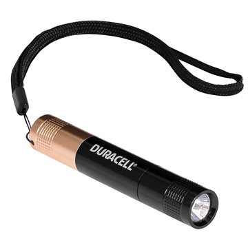 DURACELL Aluminium mini lygte 20 lumen #KEY-3-D20  