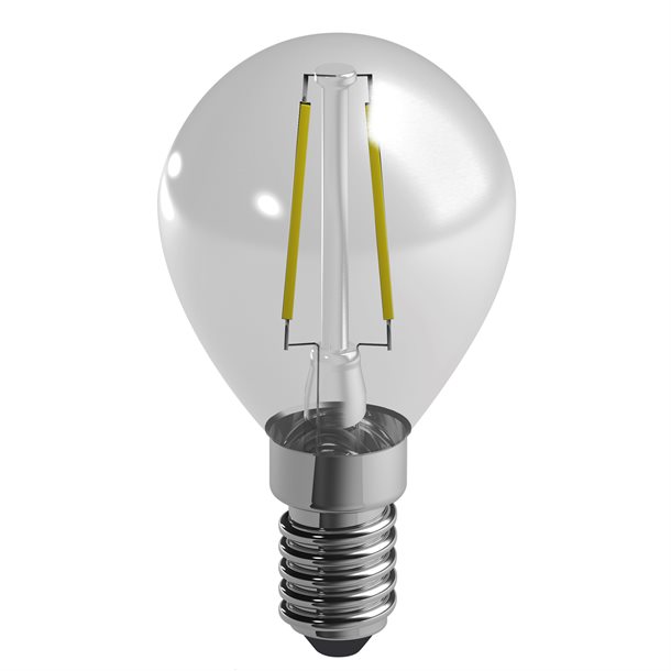 Duracell® LED filament pære E14 med 250 lumen (svarer til 25W) #M150N14B2  