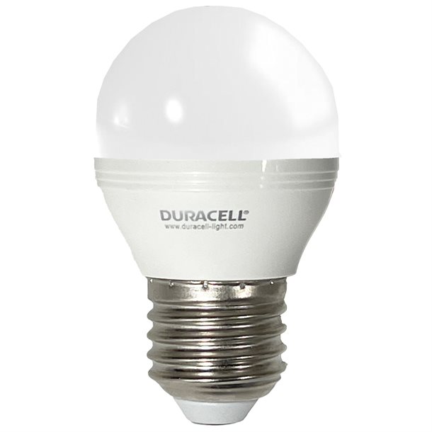 Duracell dæmpbar LED kronepære E27 med 470 lumen M210D27C1