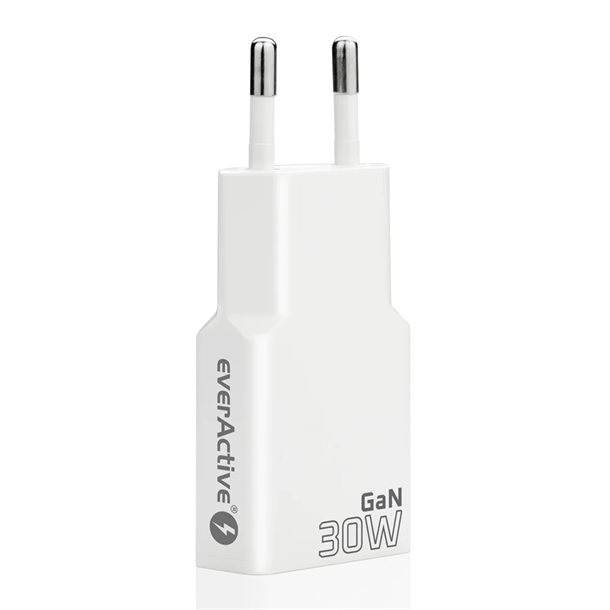 Intelligent USB hurtigoplader på 30 W - Hurtigopladningsfunktion - 2 x 3A - med 2 output: 1 - USB-A 1 USB-C SC-380Q