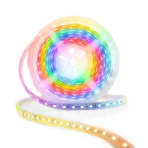 Wi-Fi styret udendørs flerfarvet RGB LED strip, 5 meter WIFILS51CRGB