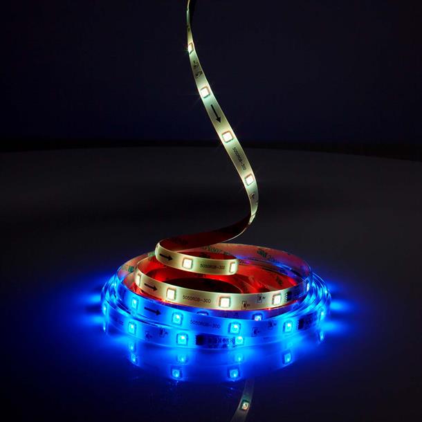 Wi-Fi styret udendørs flerfarvet RGB LED strip, 5 meter WIFILS51CRGB