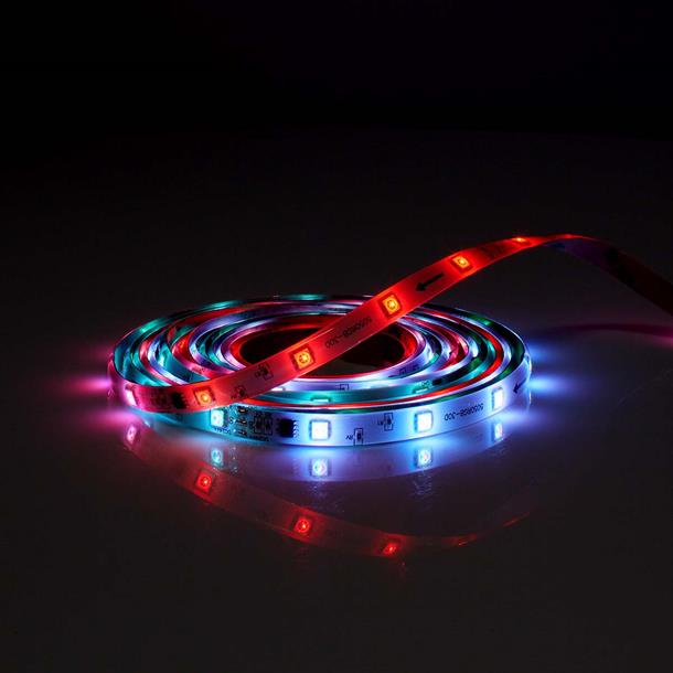 Wi-Fi styret udendørs flerfarvet RGB LED strip, 5 meter WIFILS51CRGB